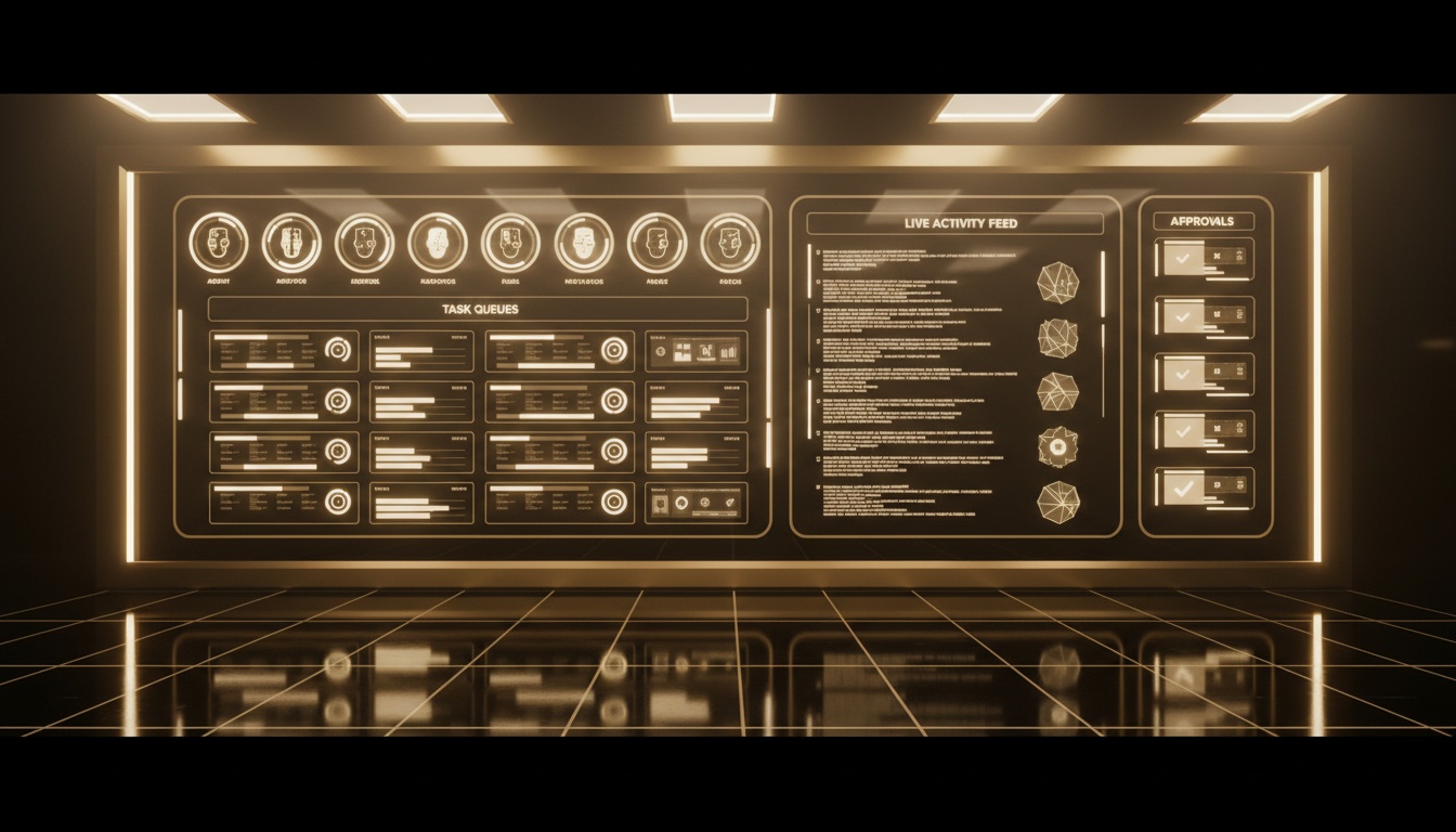 Sirius Mission Control dashboard